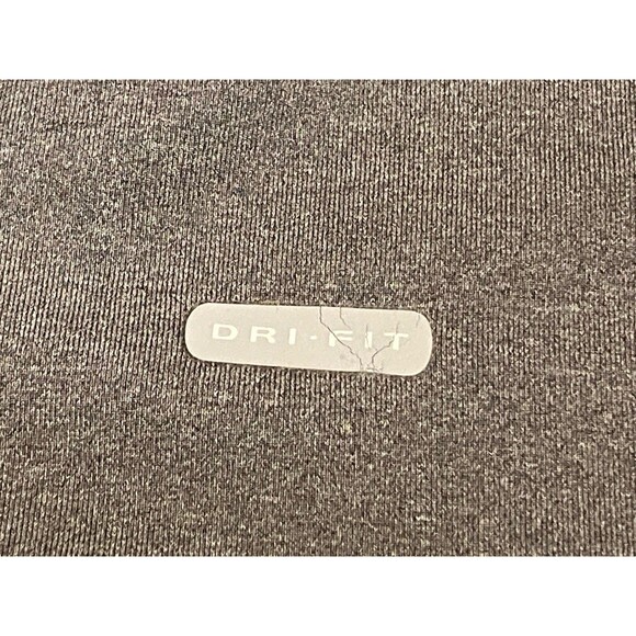 Vintage Nike DRI FIT Men’s Running Shorts Gym Active Performance Gray  Swoosh - Picture 4 of 16